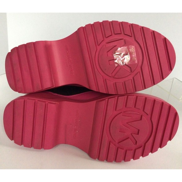 NEW MICHAEL KORS Dupree Chunky Leather Chelsea Boots,  Black Multi (Size 7.5 M) - Picture 12 of 12